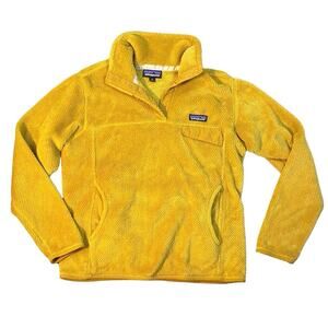 Patagonia Prairie Yellow Gold Fleece Jacket